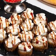 Pepperoni Pizza Sushi