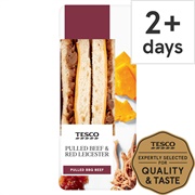 Pulled Beef & Red Leicester Sandwich