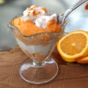 Orange Creamsicle Protein Pudding