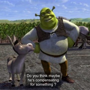 Maybe He's Compensating or Something