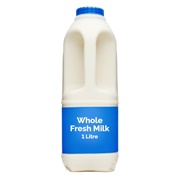 Whole (Full Fat) Milk