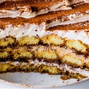 Espresso Martini Soaked Vanilla Sponge