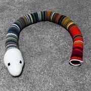 Crochet a Temperature Snake