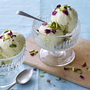 Rose Pistachio Ice Cream