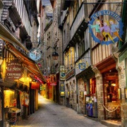 Mont Saint Michel Alleys