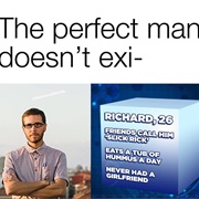 The Perfect Man Doesn't Exi-