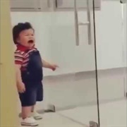 Running Into Glass Door