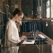 Work in a Clothing Store