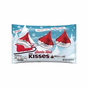 Hershey's Milk Chocolate Santa Hat Kisses
