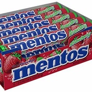 Straweberry Mentos