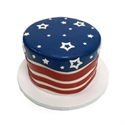 Freed's Bakery Stars and Stripes Cake