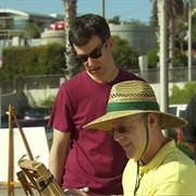 4. Gas Station/Caricature Artist