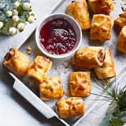 Mushroom and Soya Sausages Pigs in Blankets