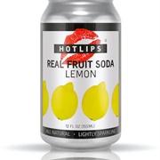 Hotlips Real Fruit Soda Lemon