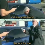 Call an Ambulance, but NOT for Me