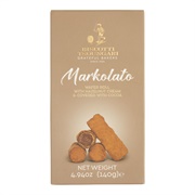 Biscotti Tsoungari Markolato Hazelnut Cream Wafer Rolls