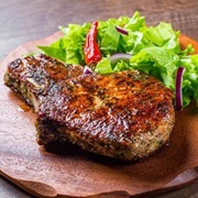Maple BBQ Pork Loin Steaks