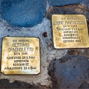 Stumbling Stones of Rome, Rome, Italy