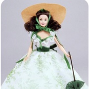 Scarlet O'Hara Barbie BBQ Dress