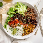 Beef Burrito Bowl