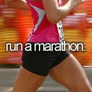 Run a Marathon