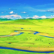Hulunbuir Grassland, China