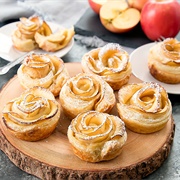 Apple and Strawberry Rose Tart