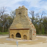 Joyce Kilmer Memorial Fireplace