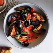 Chorizo Mussels
