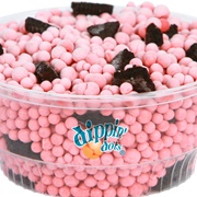 Dippin&#39; Dots Peppermint Oreo Ice Cream