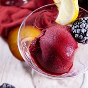 Plum Blackberry Ice Cream