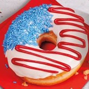 Tim Hortons Independence Day Donut