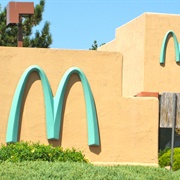 Teal Mcdonald&#39;s Arches