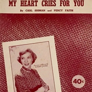 My Heart Cries for You - Dinah Shore