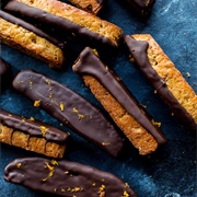 Orange and Dark Chocolate Biscotti
