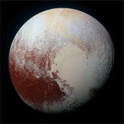 Enhanced Color Global View of Pluto