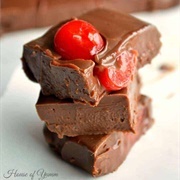 Chocolate Cherry Fudge