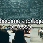 Become a College Professor