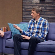 8. Tony Hawk Wears a Plaid Shirt & a Silver Watch