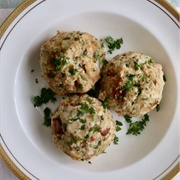 Speckknödel (Tyrolean Bacon Dumplings)