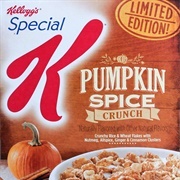 Special Pumpkin Spice Crunch Cereal