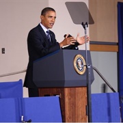 Used a Glass Teleprompter