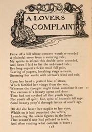 A Lover's Complaint (William Shakespeare)