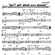 Don't Get Around Much Anymore - Duke Ellington