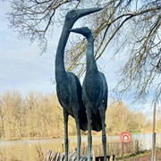 Reizigers Sculpture, Onkerzele