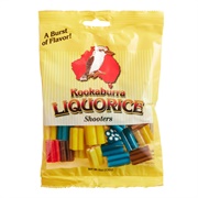 Kookaburra Fruit and Cream Licorice Shooters