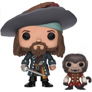 Captain Barbossa & Monkey