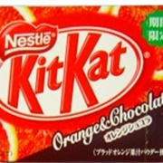 Kit Kat Orange Chocolat
