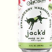 New Creation Soda Works Jack&#39;d Strawberry Habanero