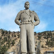 Steve Canyon Statue